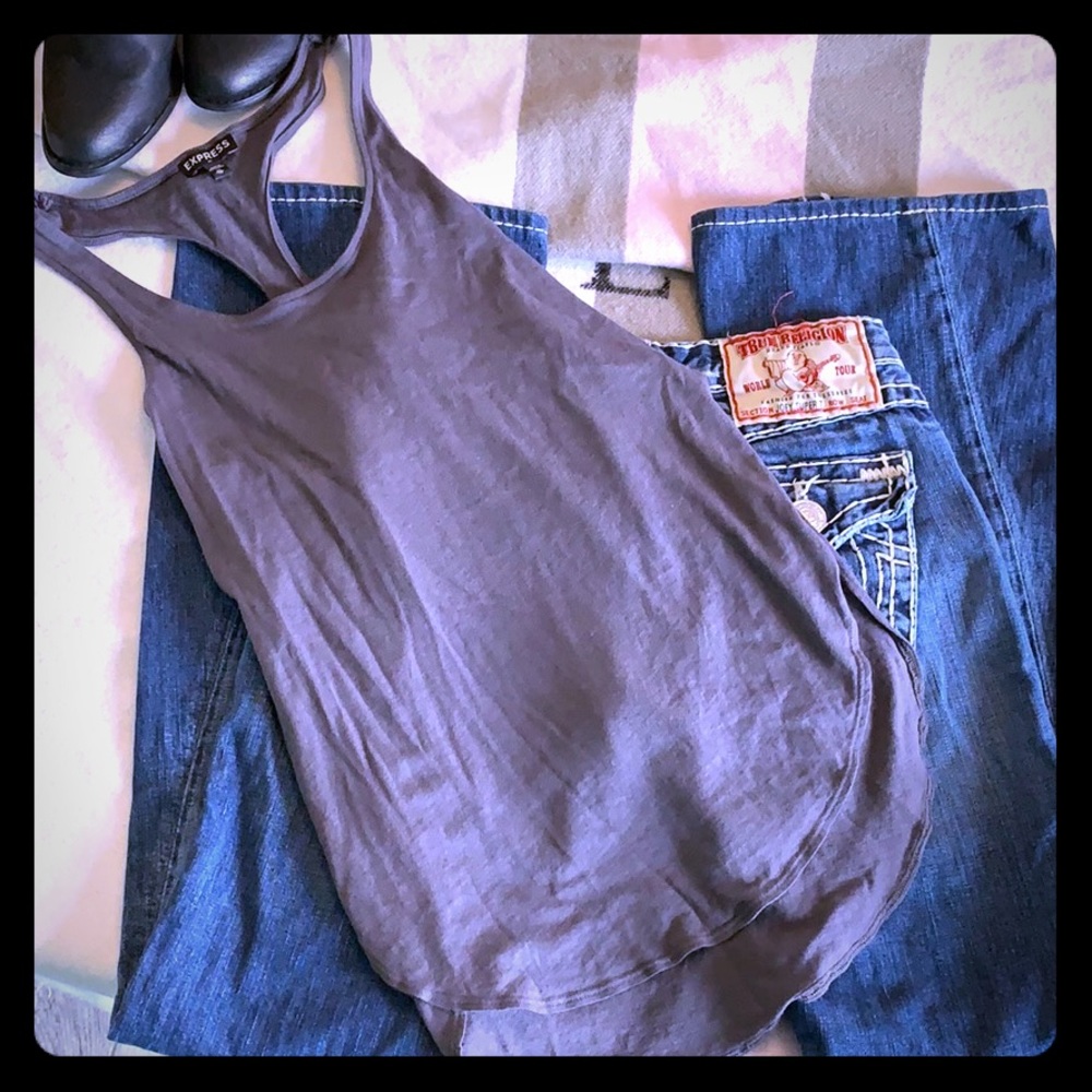 Express High-Low Tank Top